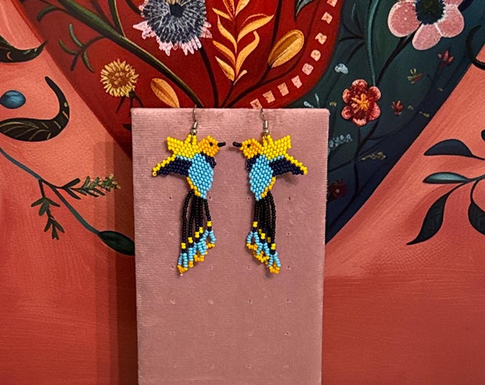 Hummingbird earrings
