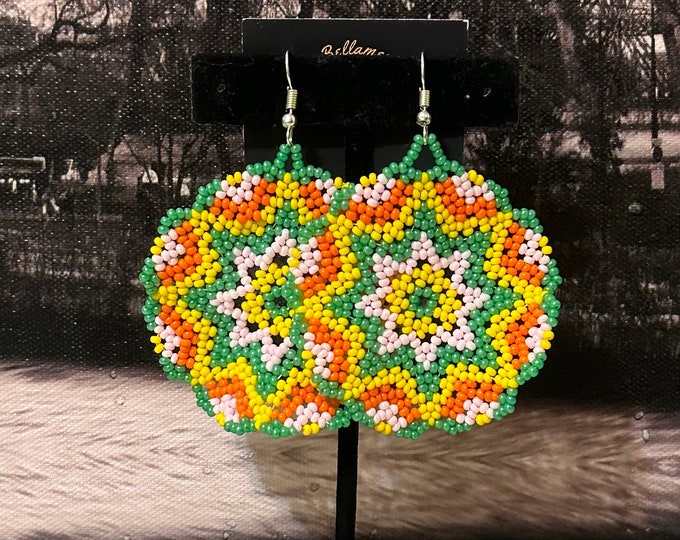 Mandala earrings
