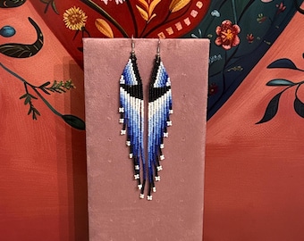 Angel wing earrings