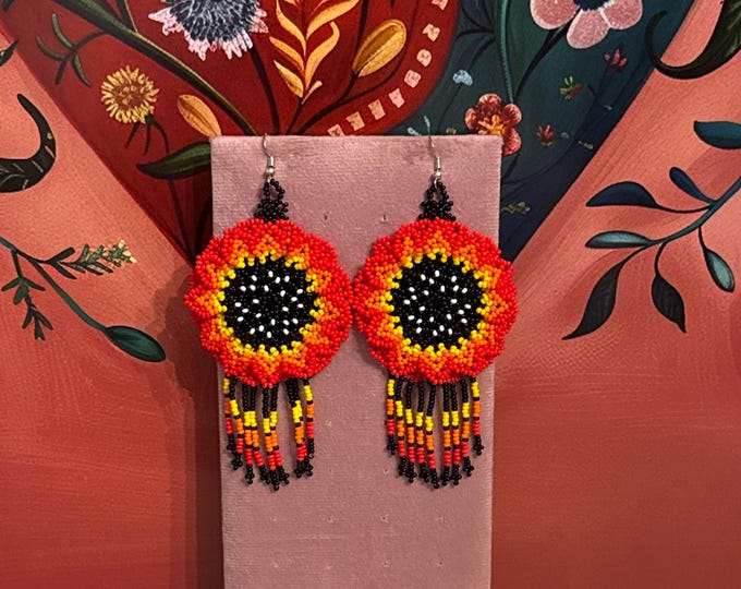 Morning Sunflower Earrings