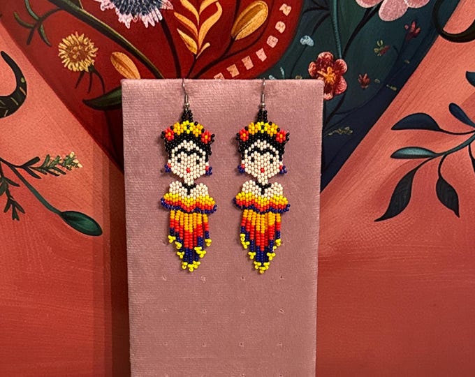 Handmade Frida earrings