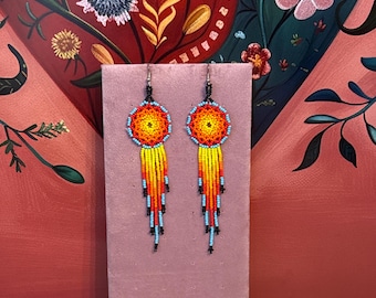 Dreamcatcher earrings