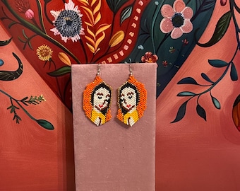 Virgin of Guadalupe earrings