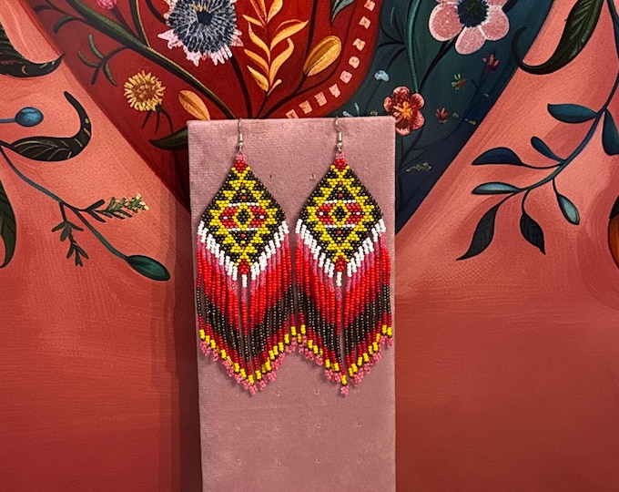 Mexican tribal earrings