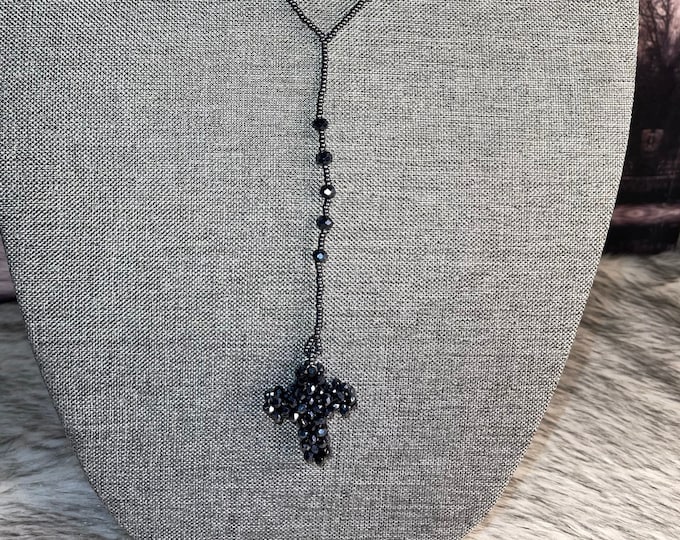 Crystal Cross Rosary