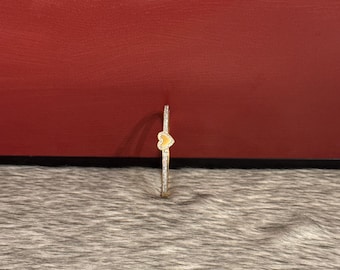 Heart bracelet in stainless steel