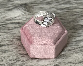 Alliance ring in 925 silver size 10