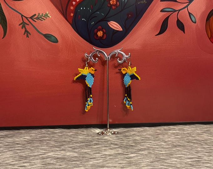 Hummingbird earrings