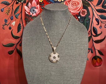 Chain with soccer ball pendant