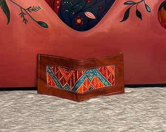Handmade leather wallet for men