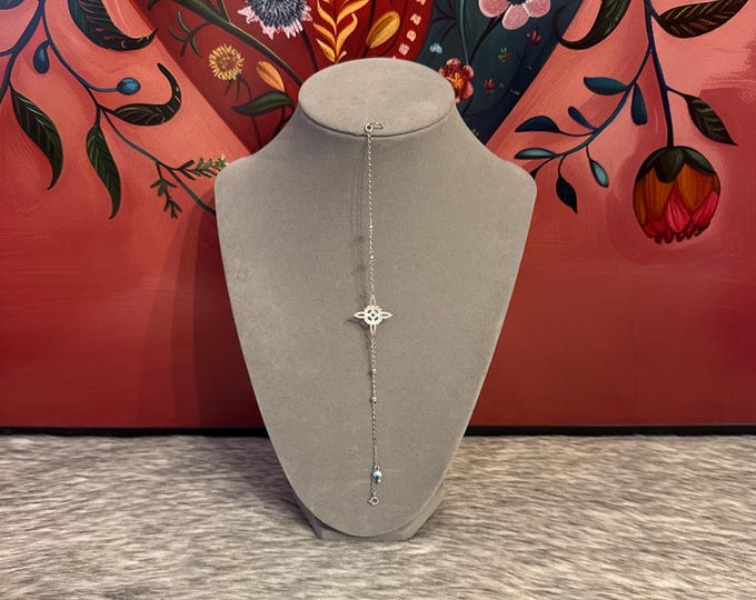 Witch's Knot Bracelet with Eye