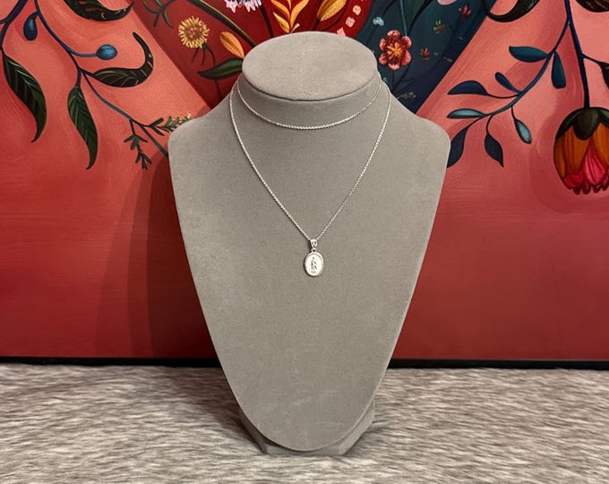 Necklace with Virgin of Guadalupe pendant