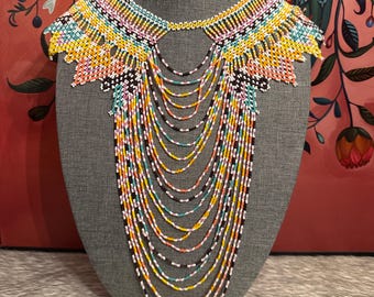 Aztec Goddess necklace, earring, and bracelet set