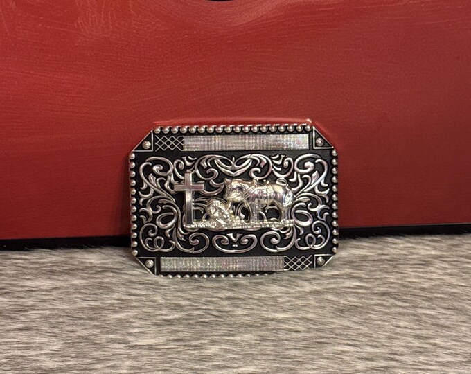 Sacred prayer belt buckle