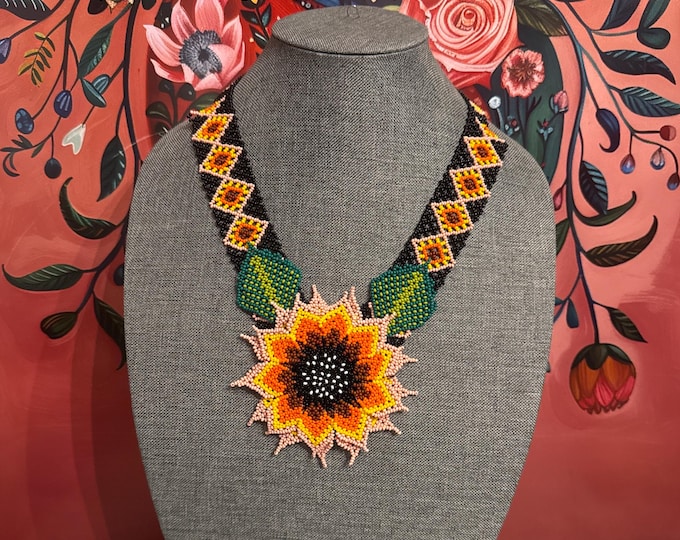 Mexican necklace, earring and bracelet set