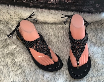 Handmade sandals size 9