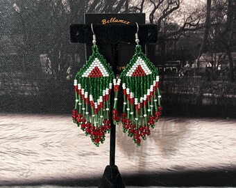Large bohemian earrings