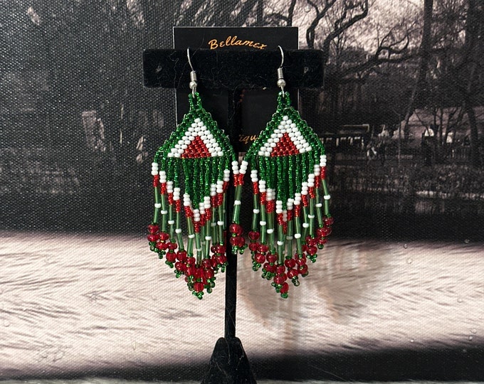 Large bohemian earrings