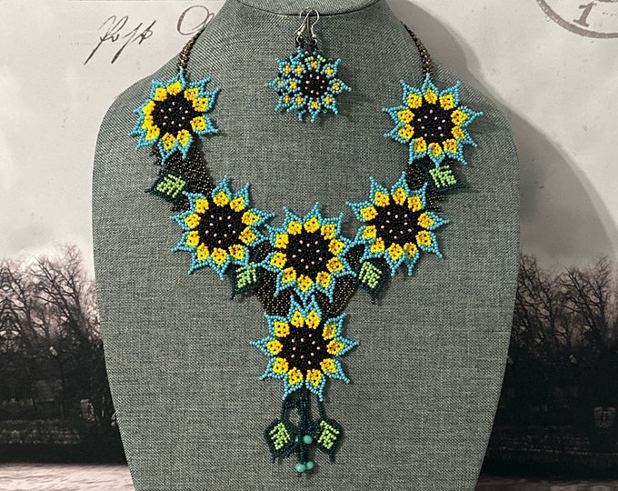 Alitzel necklace, earring and bracelet set