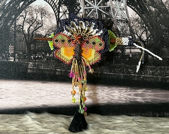 Handmade Butterfly Hair Brooch