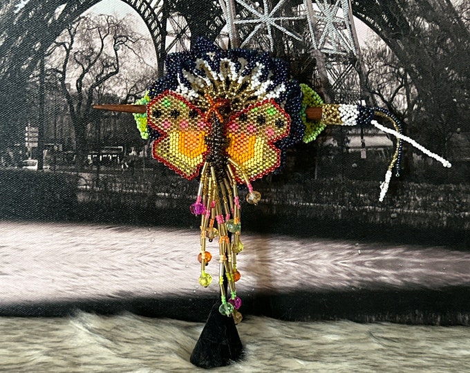 Handmade Butterfly Hair Brooch