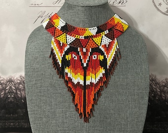 Macaw handmade necklace