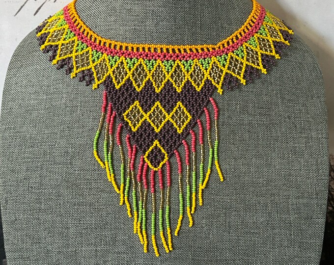 Isis necklace with earrings and bracelet set