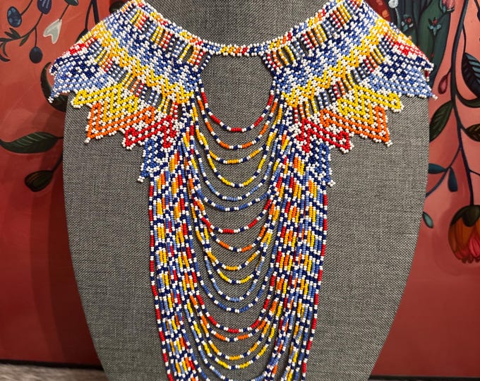 Aztec Goddess necklace, earring, and bracelet set