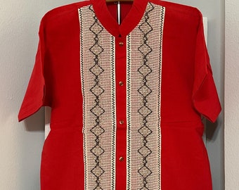 Mexican Guayabera Medium Size