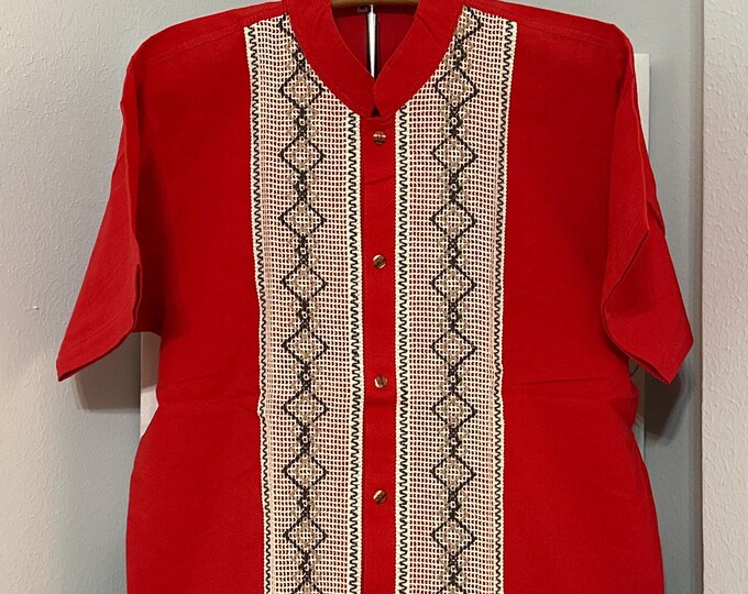 Mexican Guayabera Medium Size