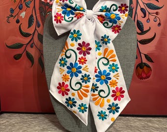 flirty Mexican-inspired bun