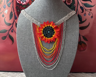 Xochipilli necklace, earring and bracelet set
