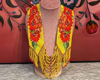 Floral-inspired necklace, earrings, and bracelet set