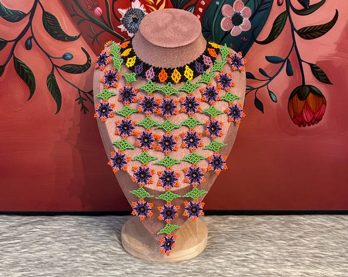 La Huasteca necklace, earring and bracelet set