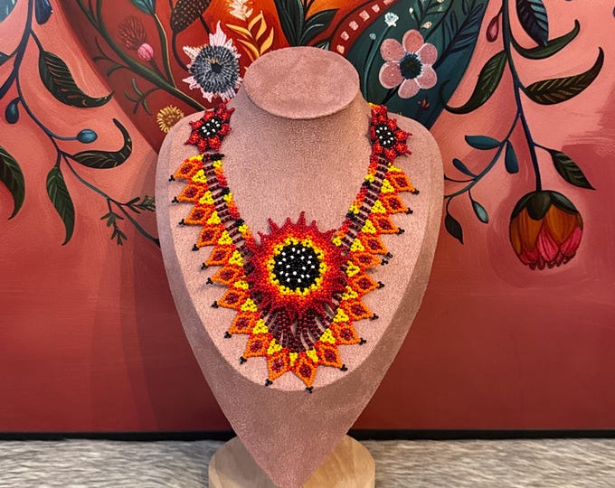 Mayahuel necklace, earrings and bracelet
