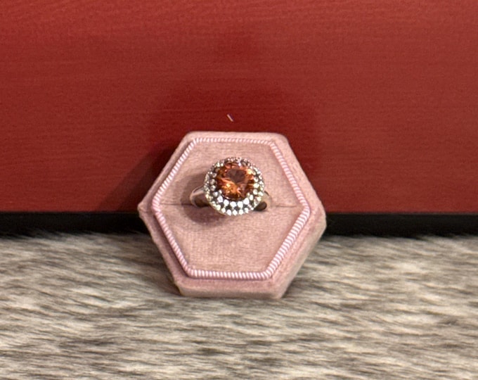 Promise ring in 925 silver, size 9