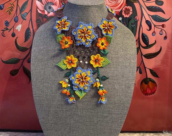 Ixchel necklace, bracelet and earring set