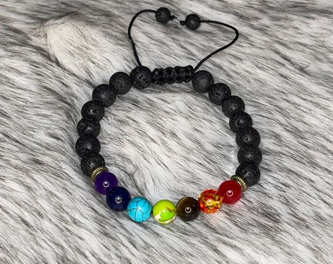 7 chakras bracelet