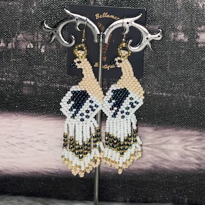 Handmade Peacock Earrings