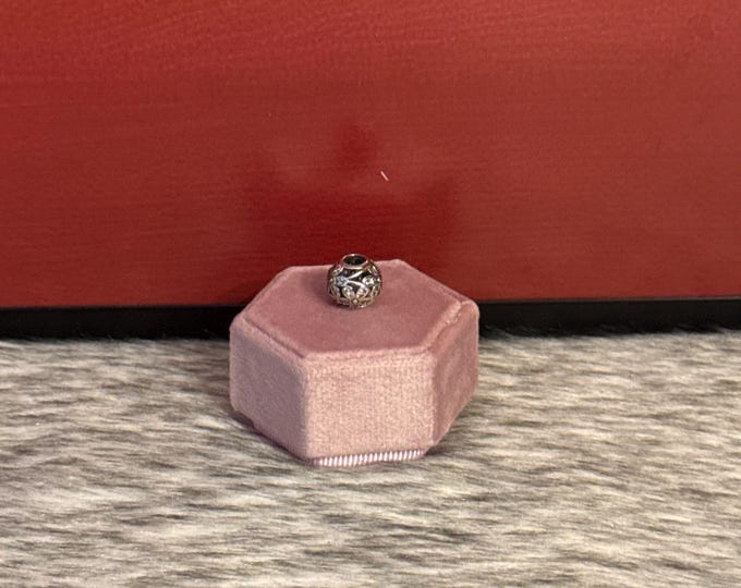 Pandora Flower Ball pendant charm