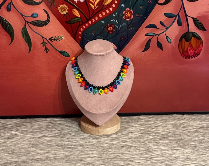 Handmade Rhombus Choker