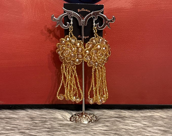 Olivia crystal earrings