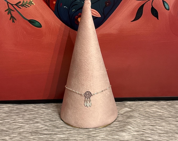 Dreamcatcher ankle bracelet