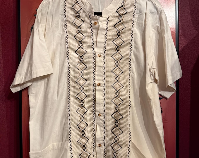 Mexican guayabera, extra-large size, XL