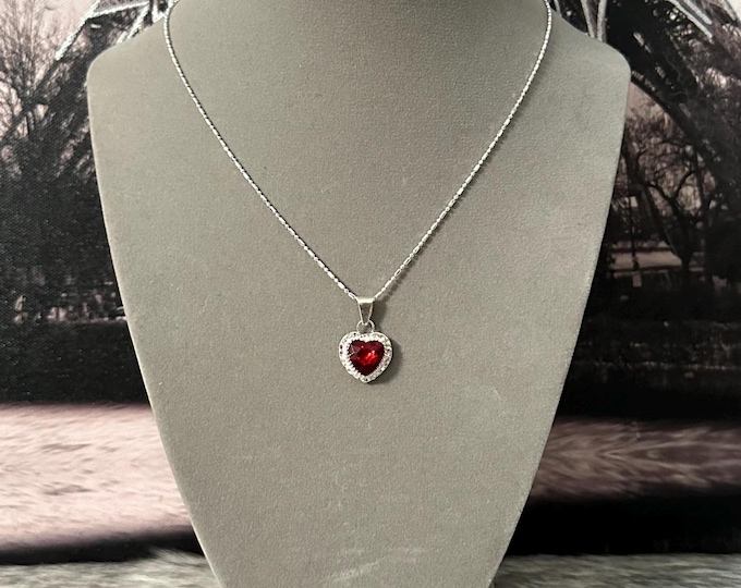 heart of fire choker necklace