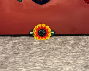 Large flower hair clip