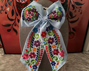 flirty Mexican-inspired bun