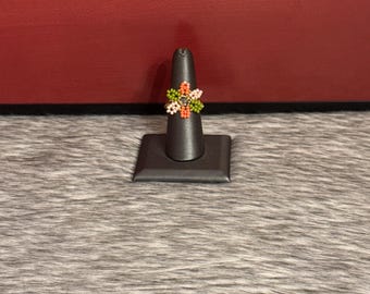 Handmade flower ring