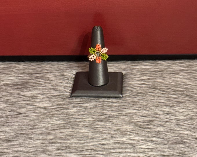 Handmade flower ring