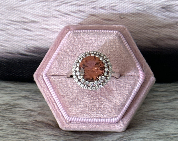 Promise ring in 925 silver size 9